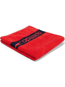 Speedo Border Πετσέτα Παρεό Θαλάσσης Κόκκινη 70x140cm 80905-7968