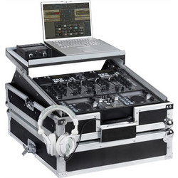 WM-1912LTS Flight Case Rackmount DJ 19 /10U Silver (Laptop Stand) Mackie(R) CFX.12mkII (9U) / Onyx1220 (10U) / 1620 (12U) Behri