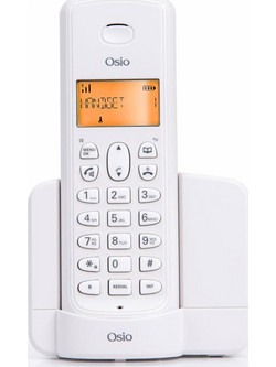 Osio OSD-8910W Ασύρματο Τηλέφωνο με Ανοιχτή Ακρόαση Λευκό