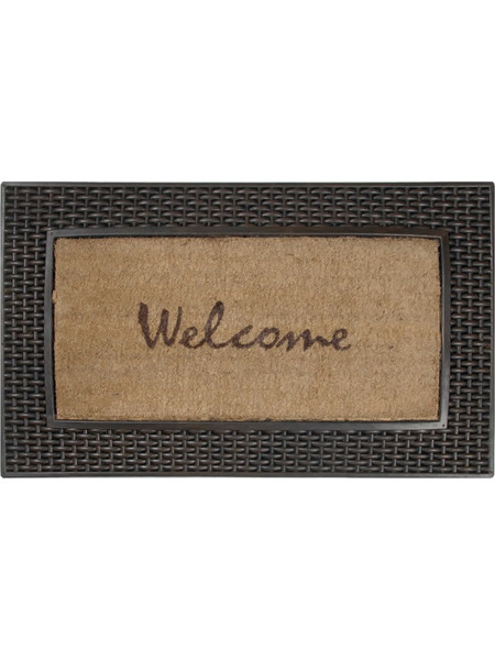 Πατάκι Εισόδου Κοκοφοίνικα Welcome Νο.70 45x75 - Import Hellas