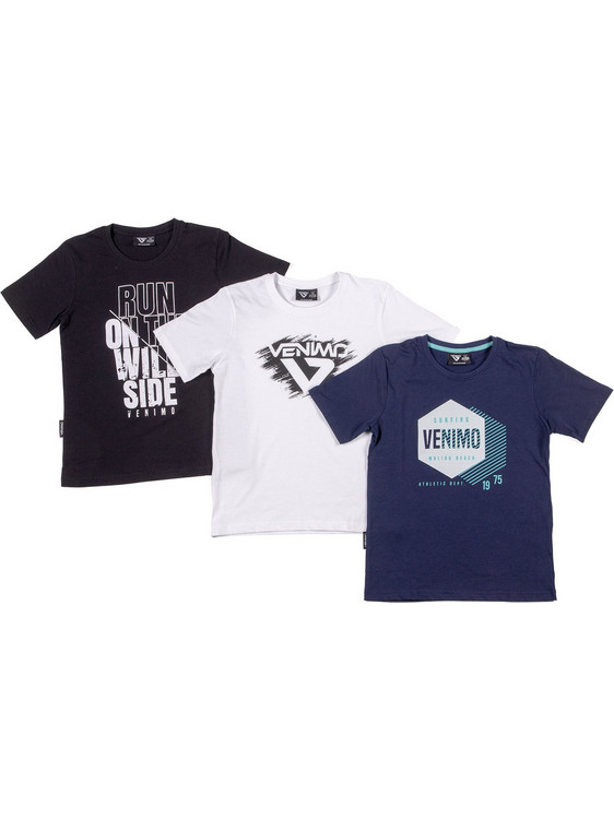 Venimo Σετ Παιδικά T-Shirt Κοντομάνικα 120KBSS-765