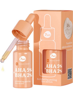 7DAYS MB AHA BHA Exfoliating Peeling Face Serum Προσώπου για Ακμή & Λάμψη με AHA & BHA 20ml