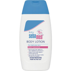 Sebamed Body Lotion with Chamomile 200ml + Baby Bubble Bath 25ml