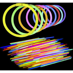 Ράβδοι για Πάρτυ που Φωσφορίζουν - Glow Sticks 20εκ 100τμχ