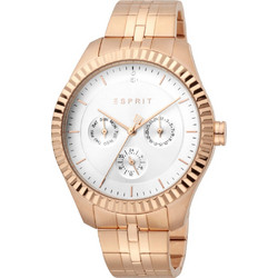 Esprit Γυναικείο Ρολόι με Ροζ Χρυσό Μεταλλικό Μπρασελέ ES1L202M0095