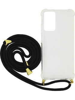 Ancus Crossbody Back Cover Transparent / Black (Xiaomi Redmi Note 12S)
