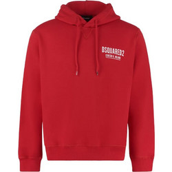 Dsquared2 Ceresio Cool Ανδρικό Φούτερ με Κουκούλα Κόκκινο S71GU0451S25516-312