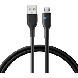 Joyroom S-UM018A13B1 Καλώδιο Φόρτισης USB σε microUSB (1.2m) - Μαύρο
