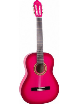 Valencia VC-104 Pink Sunburst 4/4