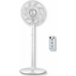Oromed Oro-Electric Ανεμιστήρας Δαπέδου Ορθοστάτης 60W με Tηλεχειριστήριο Λευκός