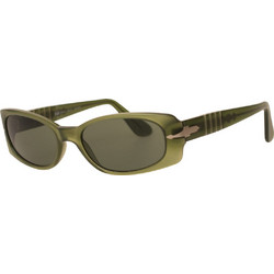 Persol PO2606S 263S/31 Ανδρικά Γυαλιά Ηλίου Ορθογώνια Κοκάλινα Πράσινα με Πράσινο Polarized Φακό