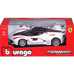 Bburago Ferrari FXX Racing White