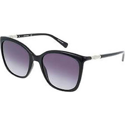 Longchamp LO710S 001 Γυναικεία Γυαλιά Ηλίου Τετράγωνα Κοκάλινα Μαύρα με Μαύρο Degradee Φακό