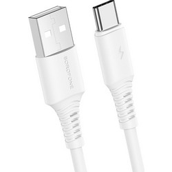 Borofone Harmony BX55 USB-A to USB-C 1m White