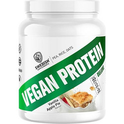Swedish Supplements Vegan Vanilla Apple Pie Φυτική Πρωτεΐνη Χωρίς Λακτόζη 750gr