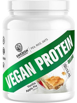 Swedish Supplements Vegan Vanilla Apple Pie Φυτική Πρωτεΐνη Χωρίς Λακτόζη 750gr