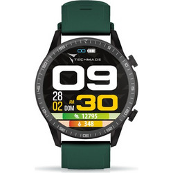 Techmade Rocks Silicone Green