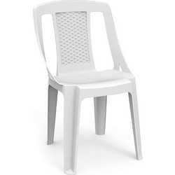Καρέκλα Κήπου Procida Πλαστική Λευκή PRC120BI