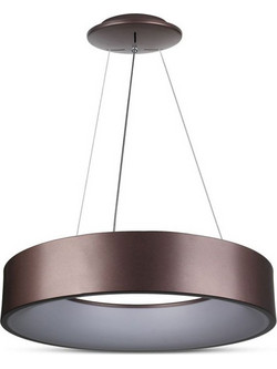 Κρεμαστό Φωτιστικό/Πολυέλαιος LED 25W 230V 120 1725lm IP20 O450x1200mm 3000Κ Καφέ Σώμα Dimmable 3994 V-TAC