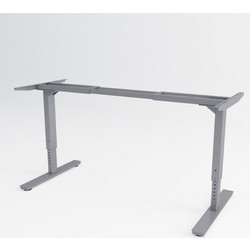 Σκελετός γραφείου με ρύθμιση ύψους (60-90 cm) Fix Desk - Γκρι
