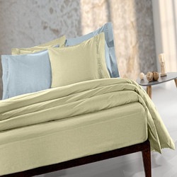 Guy Laroche Σεντόνι Μονό Βαμβακερό 170x270 Color Plus Olive
