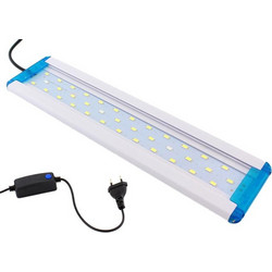 Λάμπα ενυδρείου led 15W εξοικονόμησης ενέργειας σε λευκό χρώμα, 28x7x11 cm - Aria Trade