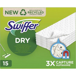 Swiffer Ανταλλακτικά Πανάκια με Τριπλή Δράση 15τμχ