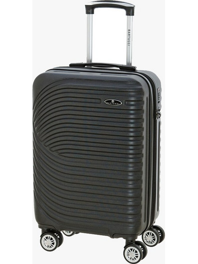 Bartuggi 724-501 Βαλίτσα Καμπίνας 55x37x27cm με 4 Ρόδες Μαύρη