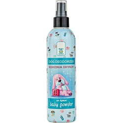 MBF ΚΟΛΩΝΙΑ ΣΚΥΛΟΥ ΜΕ ΑΡΩΜΑ BABY POWDER 250ml