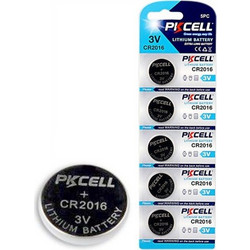 Pkcell CR2016 5τμχ
