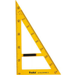Τρίγωνο πίνακος FOSKA σκαληνό πλαστικό 60cm