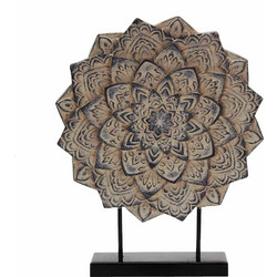 Κεραμικός άνθος λωτού με βάση 46x11.4x58.2 Collezione