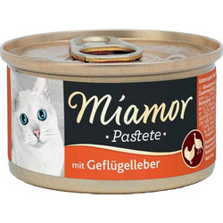 Finnern Miamor Adult Pastete with Poultry & Liver 85gr