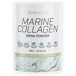 Biotech USA Marine Collagen Green Tea Lemon με Βιταμίνη C 240gr