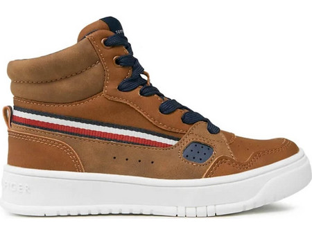 Tommy Hilfiger Παιδικά Sneakers Μποτάκια Ταμπά T3X9-33113-1355-582