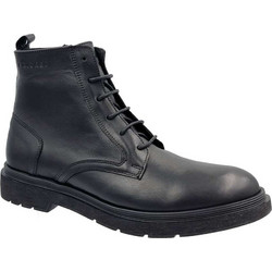Kricket Ανδρικά Αρβυλάκια Δερμάτινα Μαύρα 23X-8006