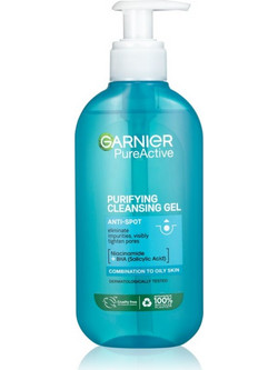 Garnier Pure Cleaning Healing Gel Καθαρισμού Προσώπου 200ml
