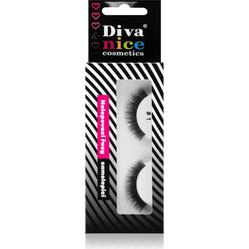 Diva & Nice Cosmetics Accessories Lashes ψεύτικες βλεφαρίδες από φυσική τρίχα No. 1 1 τμχ