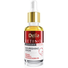 Delia Cosmetics Retinol Therapy Αντιγηραντικό Serum Προσώπου με Βιταμίνη E & Ρετινόλη 30ml