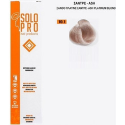 Solo Pro 10.1 Ξανθό πλατινέ Σαντρέ Μόνιμη Βαφή Μαλλιών 100ml