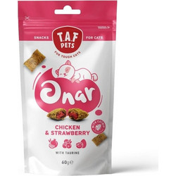 Taf Pets Onar Cat Snack Chicken & Strawberry 60gr