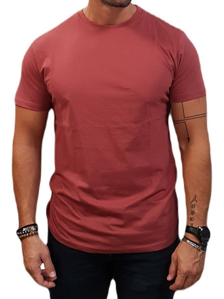 Marcus- 28-200420(6068) - Roxy 22 SS - Cowhide Brown - Slim Fit - ΜΠΛΟΥΖΑ - red