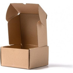 Κουτί αποστολής courier με πτερύγια Υ8,5x16x15εκ. Δυνατότητα εκτύπωσης (Σετ 6τεμ)