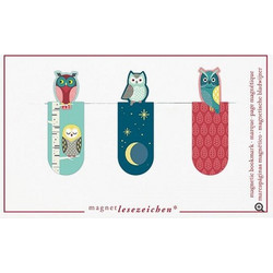 MAGNETIC BOOKMARK OWL