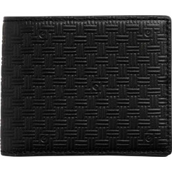 ΠΟΡΤΟΦΟΛΙ GANT LEATHER SIGNATURE WEAWE, BLACK