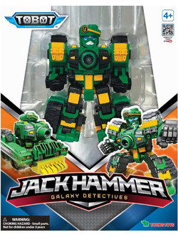 Just Toys Tobot Galaxy Detectives Jackhammer Φιγούρα Δράσης για 4+ Ετών 301117