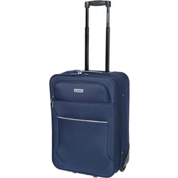 Diplomat ZC3002 Βαλίτσα Καμπίνας 55x38x20cm με 2 Ρόδες Navy Μπλε