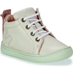 Easy Peasy My Deboo Lacet Παιδικά Μποτάκια Nude Δερμάτινα AJZ60A-37