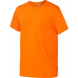 Μπλουζάκι T-shirt πορτοκαλί 100% βαμβακερό FUJI - KEYA