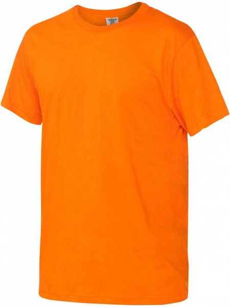Μπλουζάκι T-shirt πορτοκαλί 100% βαμβακερό FUJI - KEYA
